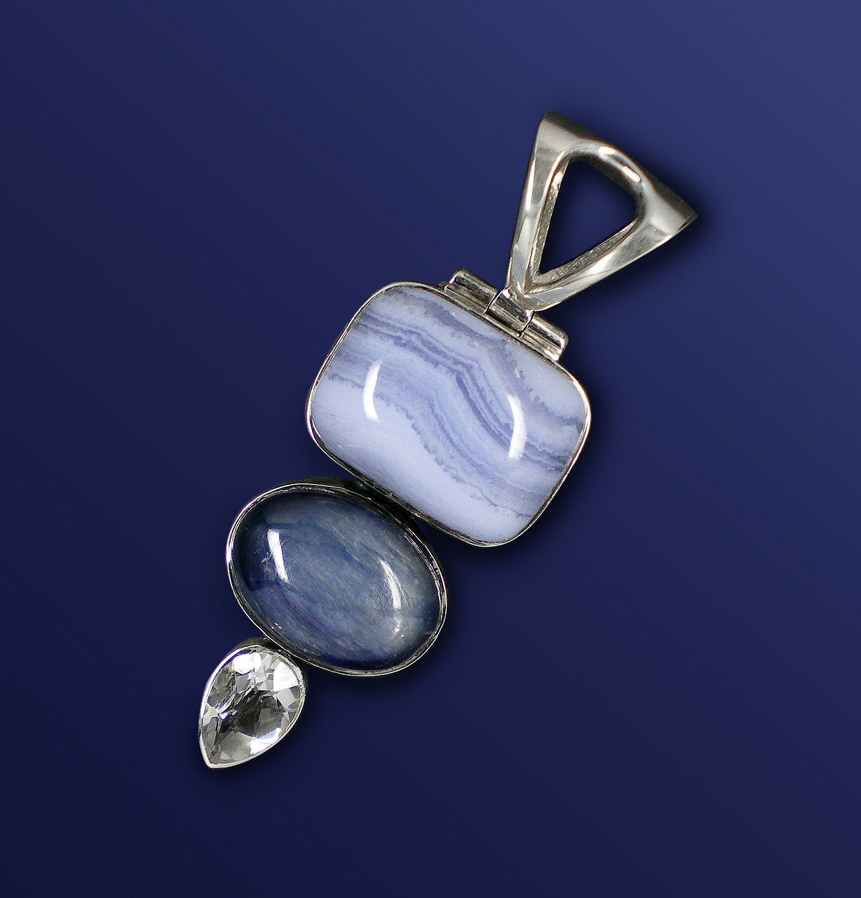 Blue Lace Agate jewelry