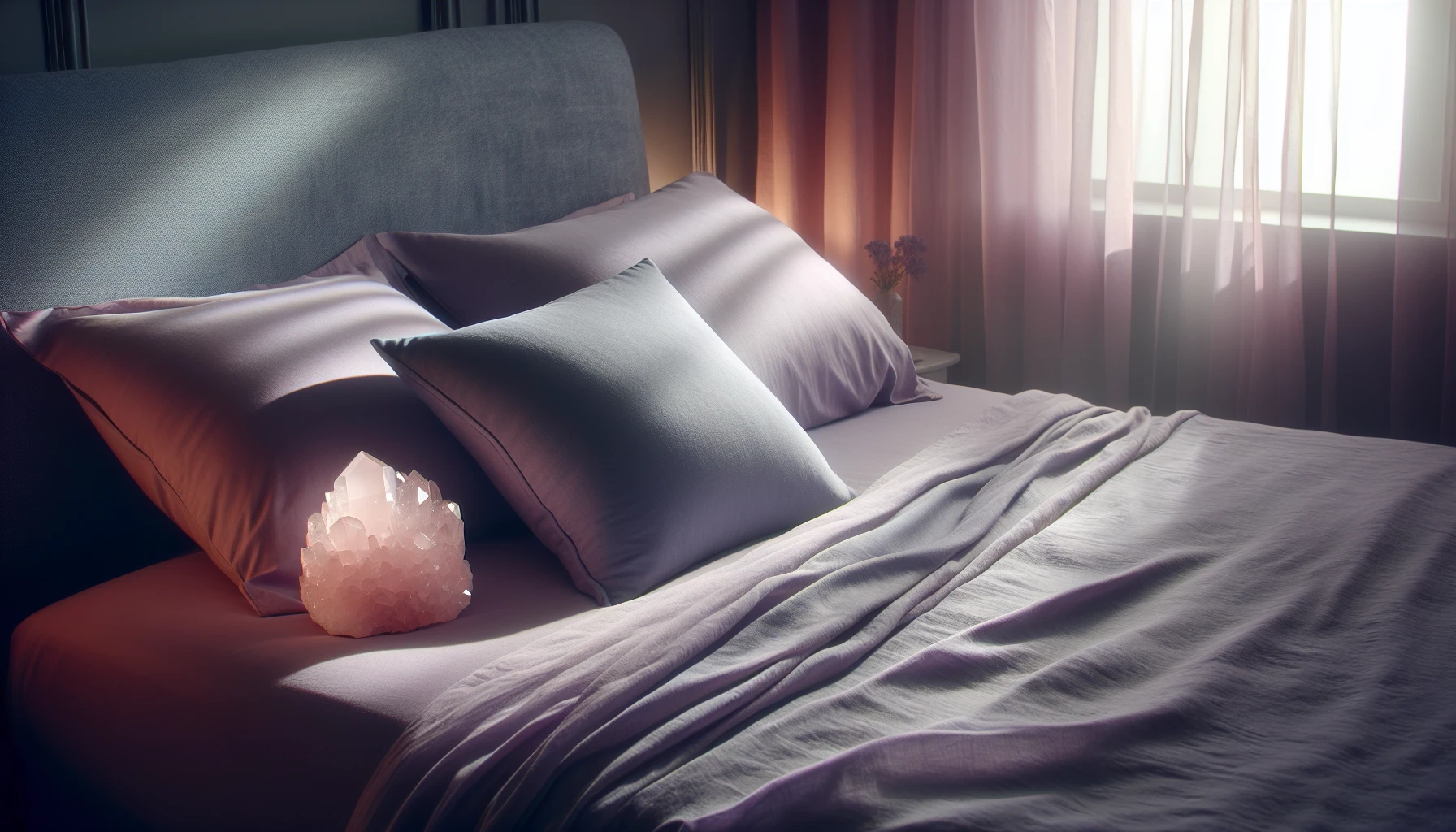 Sleeping with Rose Quartz Under Pillow