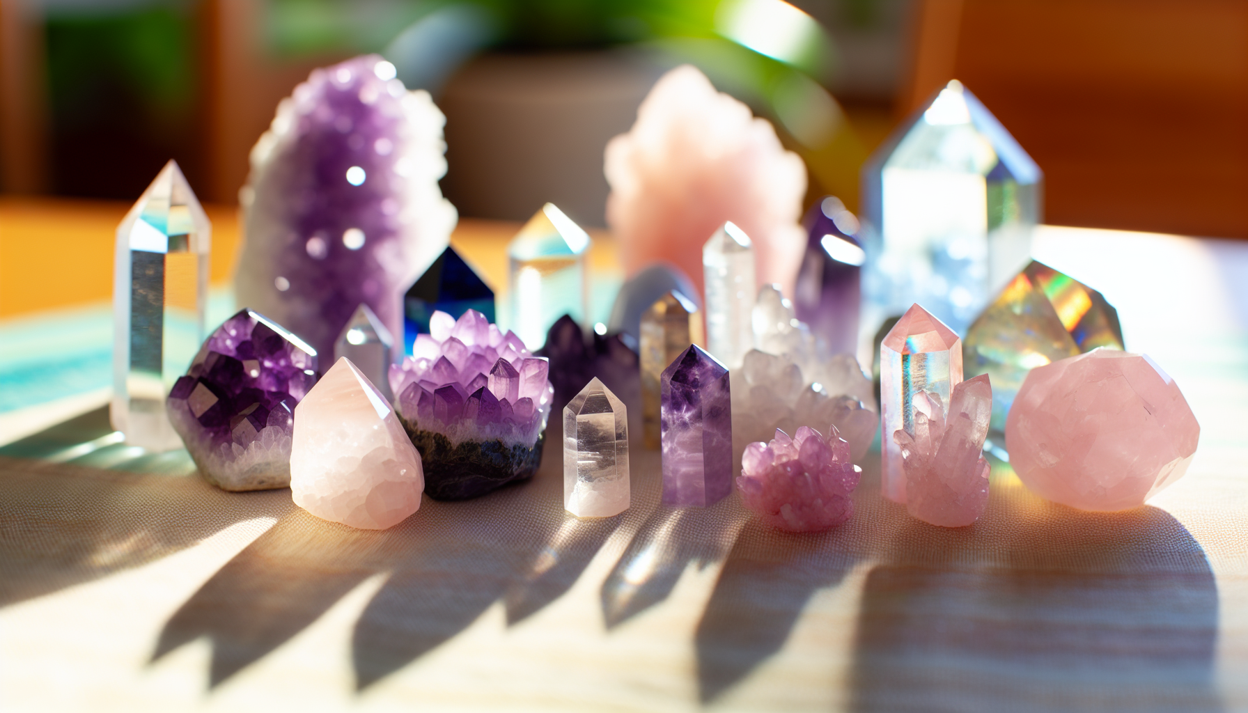 Photo of assorted water-safe crystals