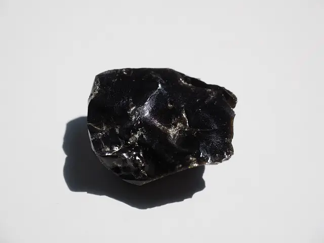 obsidian, stone, volcanic