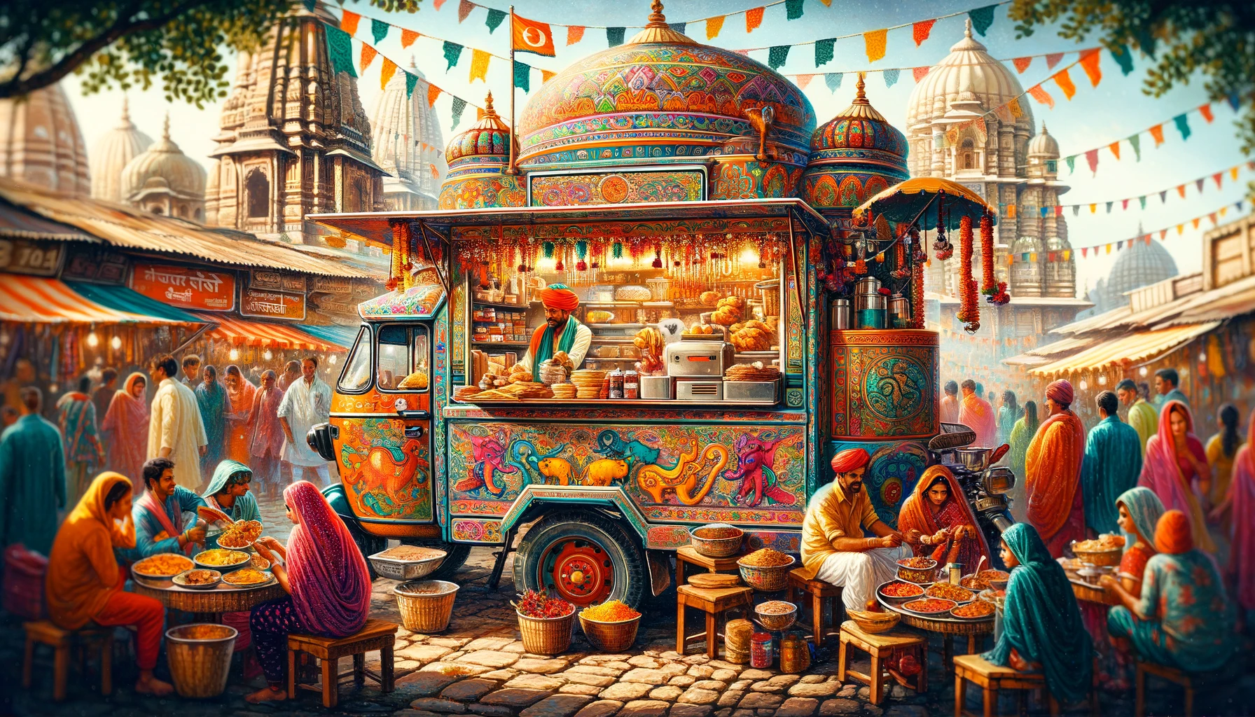 Indian cuisine food truck name ideas