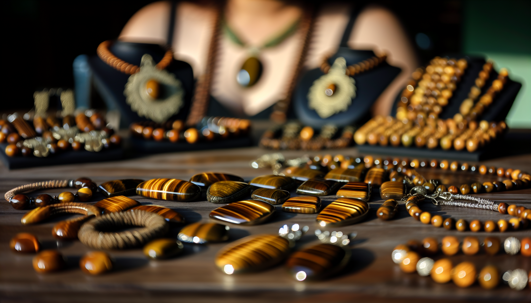 Tiger's Eye jewelry for self-confidence and protection