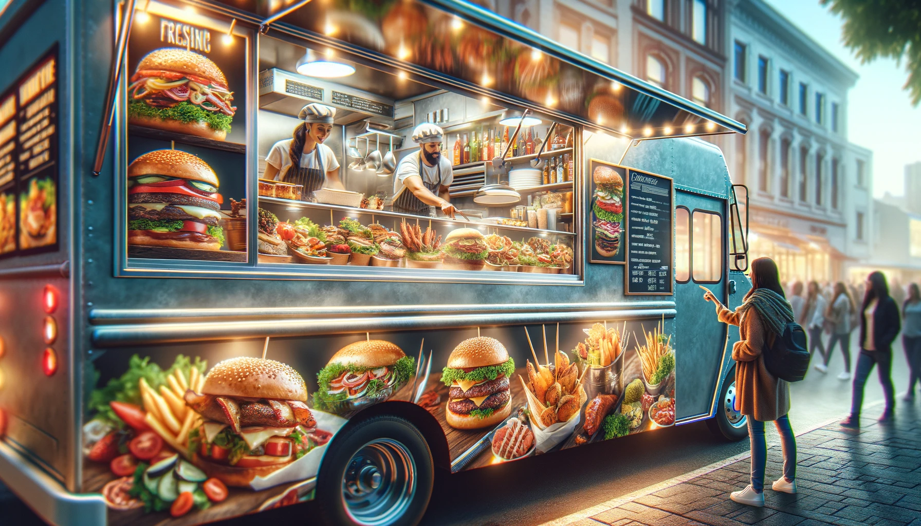 Food Truck Stand
