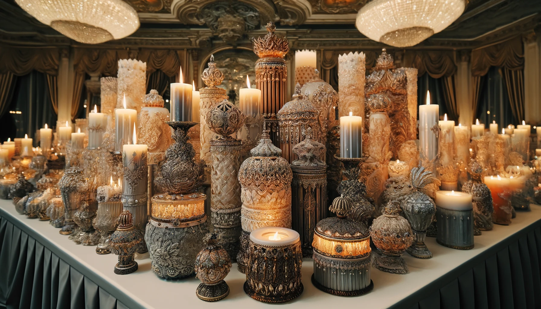 Decorative Candles - beeswax candles