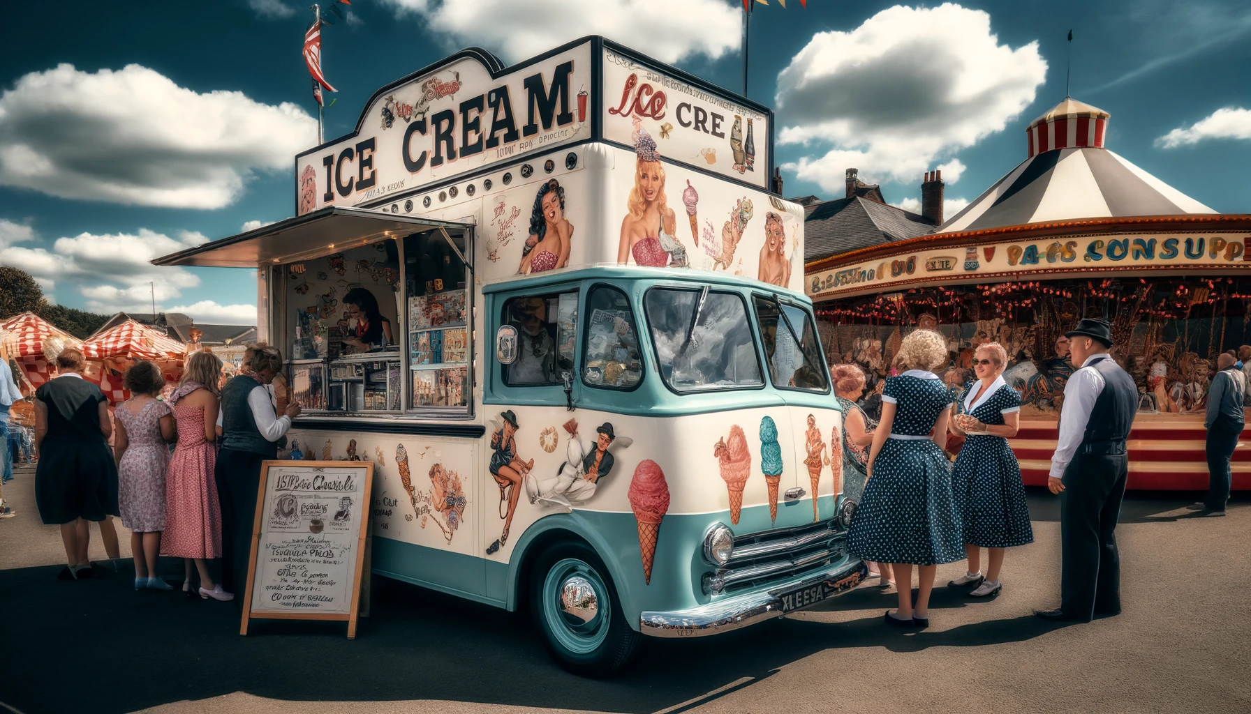 ice cream truck business name ideas